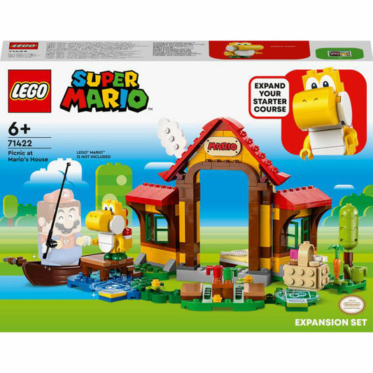LEGO Super Mario Picknick bei Mario Erweiterungsset, 259-tlg., Erweiterung, Bauset, Bausteine, ab 6 Jahren, 71422
