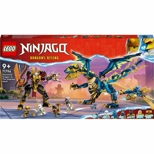LEGO NINJAGO 71796 Kaiserliches Mech-Duell gegen den Elementardrachen