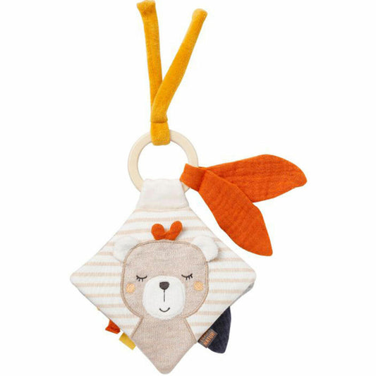 Fehn fabric book Donkey &amp; Teddy NATUR