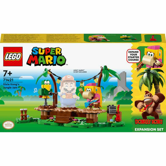 LEGO Super Mario Dixie Kongs Dschungel-Jam Erweiterungsset, 174-tlg., Erweiterung, Bauset, Bausteine, ab 7 Jahren, 71421