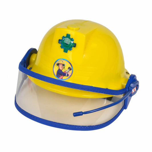 Simba Fireman Sam Firefighter Helmet with Function, Firefighter Helmet, Children's Toy, 109252365