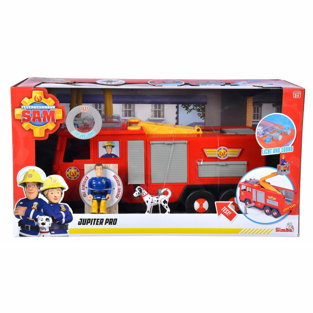 Simba Sam Jupiter Pro, fire engine, toy car, fire engine, toy, 109252516