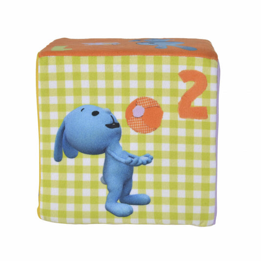 Simba KiKANiNCHEN Aktivitätenwürfel, Spielwürfel, Würfel, Rassel, Greifspielzeug, 109463055