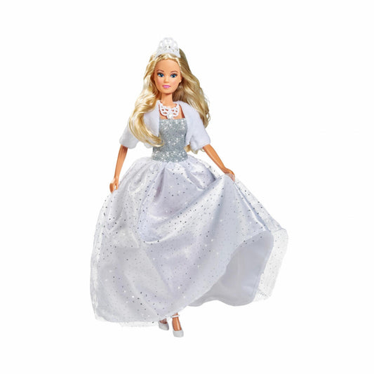 Simba Steffi LOVE White Dream, doll, fashion doll, dress-up doll, glitter dress, 105733582
