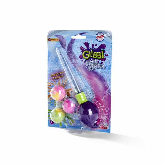Simba Glibbi Bath Brush, Bath Toy, Bath Bomb, Bath Ball, Brush, Toy, 105953570