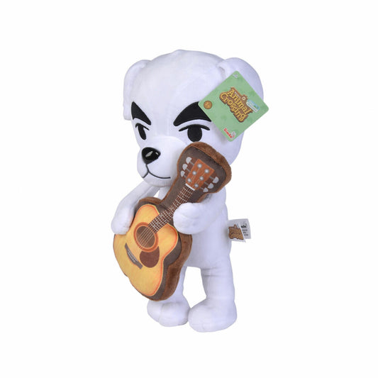 Simba Animal Crossing KK Slider, Plüschfigur, Plüschtier, Kuscheltier, Stofftier, 40 cm, 109231007