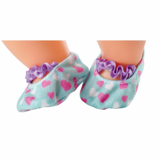 Simba New Born Baby Schuhset, 3 Paar, Puppenschuhe, Puppenzubehör, Puppe Schuhe, 105560017