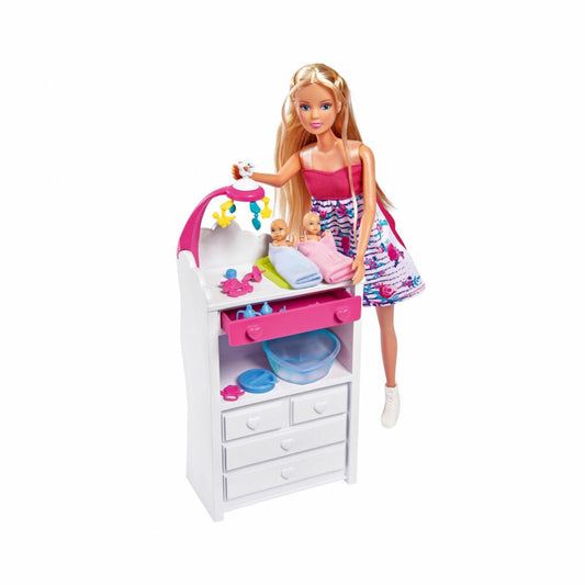 Simba Steffi LOVE Welcome Twins, Doll, Fashion Doll, Dressing Doll, Twins, 105733333