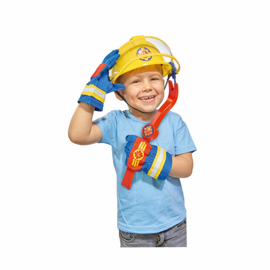 Simba Feuerwehrmann Sam Feuerwehr Handschuhe, Feuerwehrausrüstung, Ausstattung, Kinder, 109252475