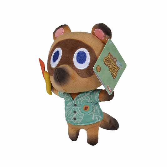 Simba Animal Crossing Schlepp, Plüschfigur, Plüschtier, Kuscheltier, Stofftier, 25 cm, 109231004