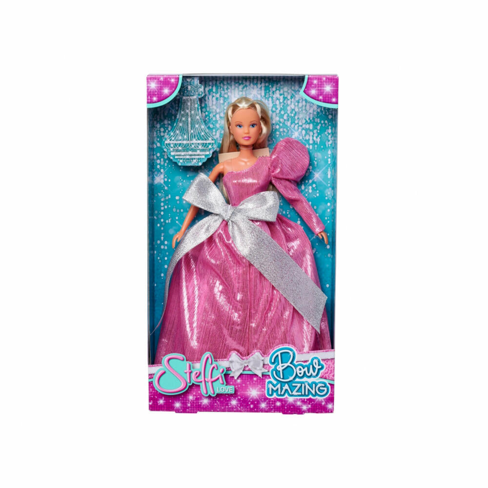 Simba Steffi LOVE Bow Mazing, doll, fashion doll, dress-up doll, with dress, 105733639