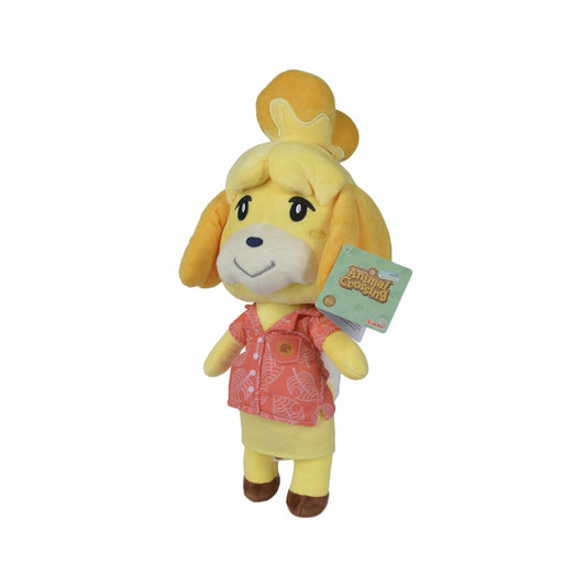 Simba Animal Crossing Melinda, Plüschfigur, Plüschtier, Kuscheltier, Stofftier, 40 cm, 109231006