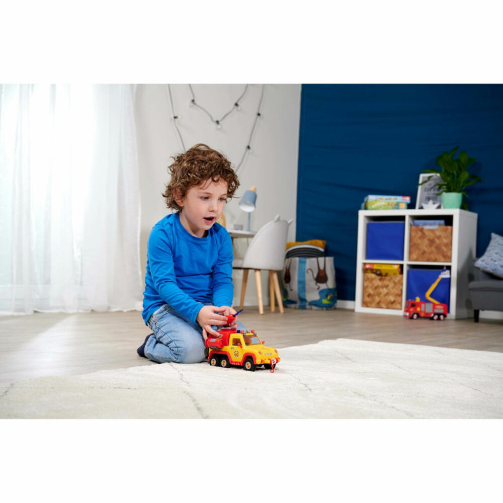 Simba Feuerwehrmann Sam Feuerwehrauto Venus 2.0 mit Figur, Spielzeugauto, Feuerwehr Auto, Spielzeug, 109251094