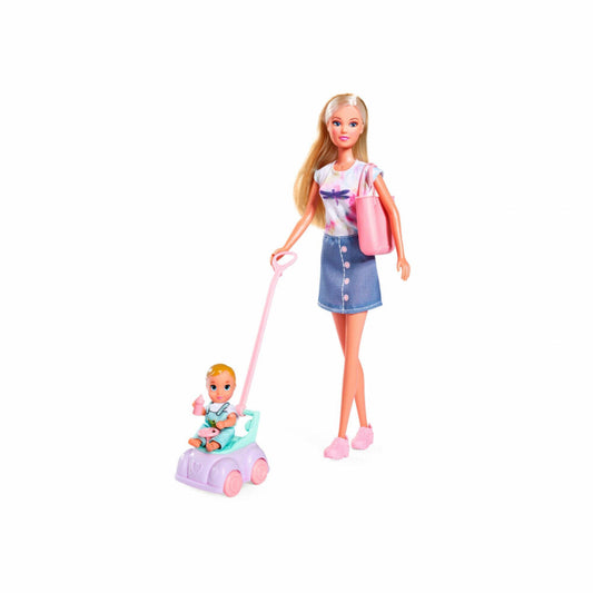 Simba Steffi LOVE Baby Car, Doll, Fashion Doll, Dressing Doll, Car, Toy, 105733585