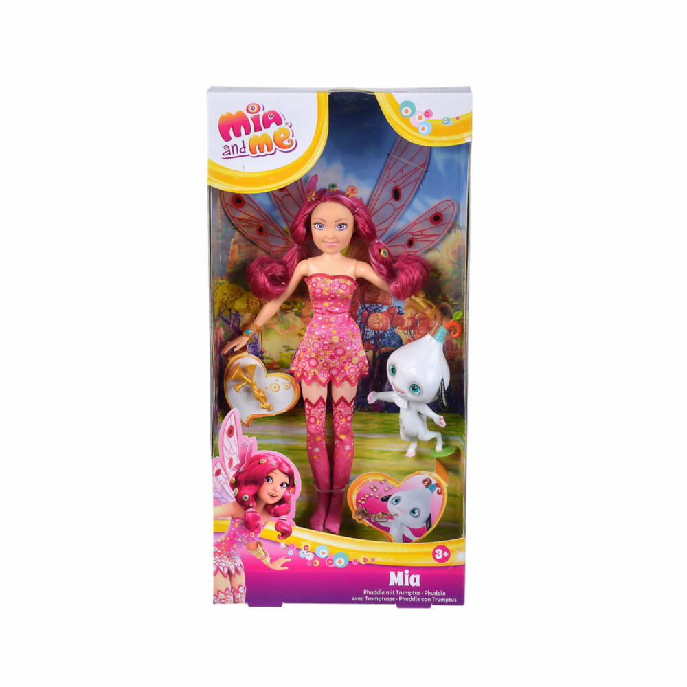 Simba Mia Dressing Doll Mia and Phuddle, Play Doll, Doll, Elf, Toy, 109483042