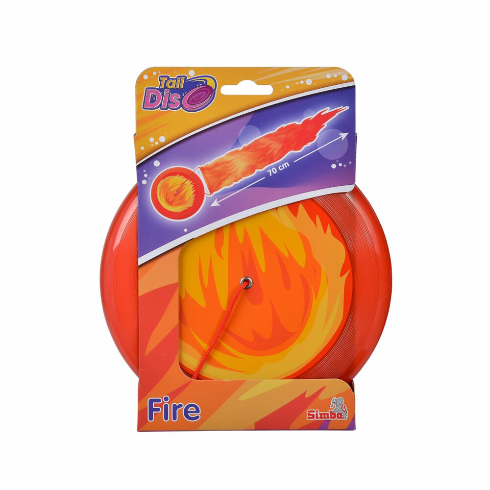 Simba Taildisc Feuer, Flugscheibe mit Schweif, Frisbee, Wurfscheibe, Spielzeug, 107206141