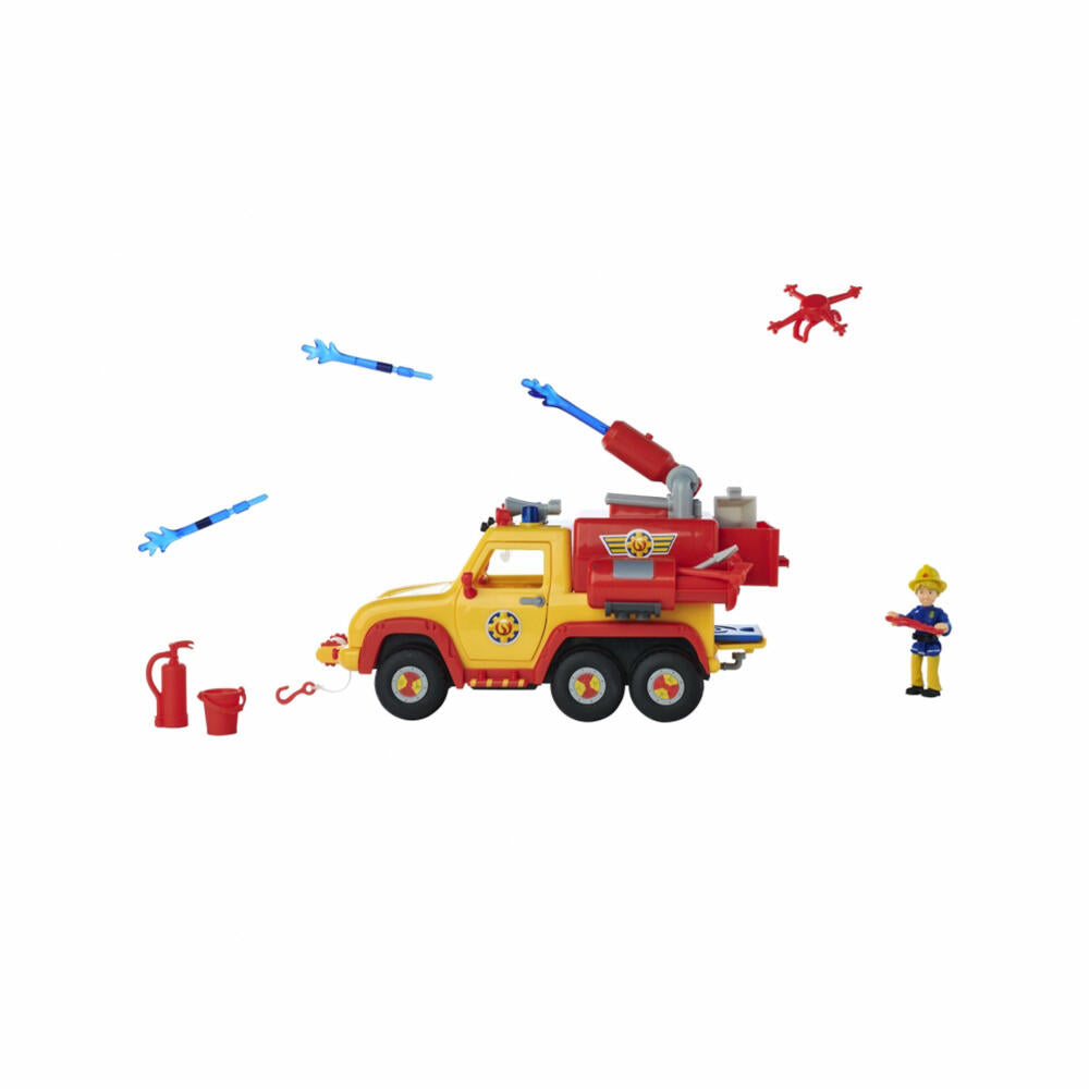 Simba Feuerwehrmann Sam Feuerwehrauto Venus 2.0 mit Figur, Spielzeugauto, Feuerwehr Auto, Spielzeug, 109251094