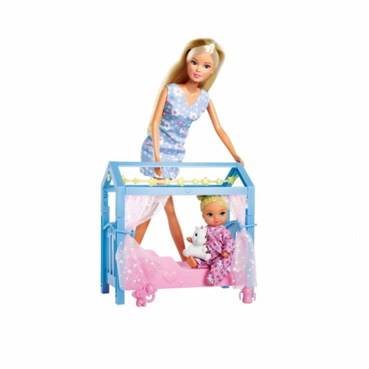 Simba Steffi LOVE Sweet Dreams, Doll, Fashion Doll, Dressing Doll, Cot, 105733521