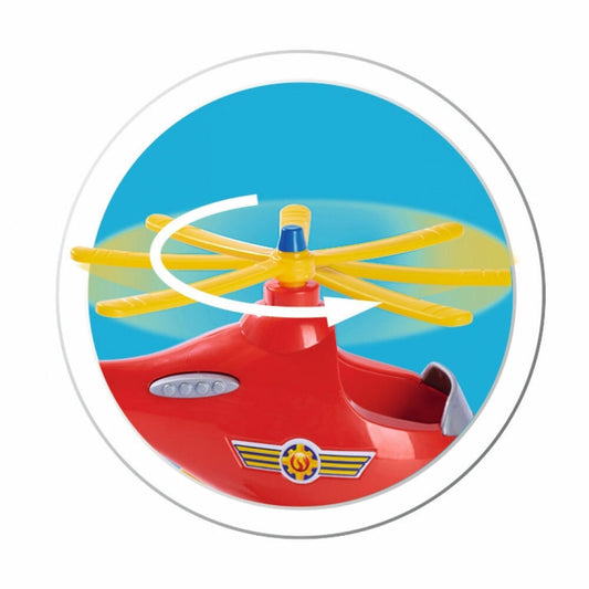 Simba Sam Junior Wallaby mit Tom Thomas Figur, Hubschrauber, Spielzeug, Feuerwehr, 109252507