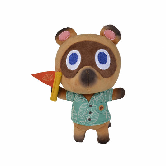 Simba Animal Crossing Schlepp, Plüschfigur, Plüschtier, Kuscheltier, Stofftier, 25 cm, 109231004