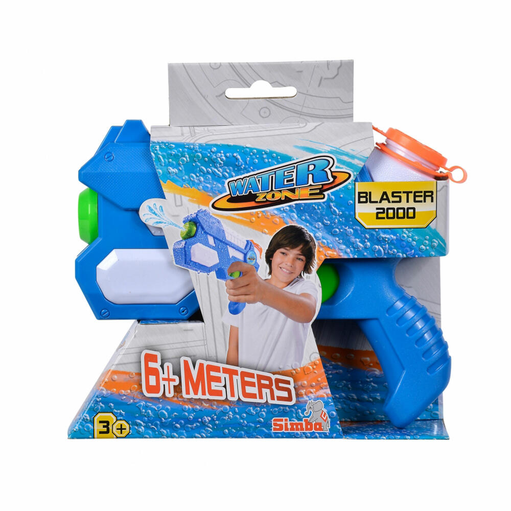 Simba Waterzone Wasserpistole 2000, mit Abzugsmechanismus, Wasserpistole, Spritzpistole, 107276045