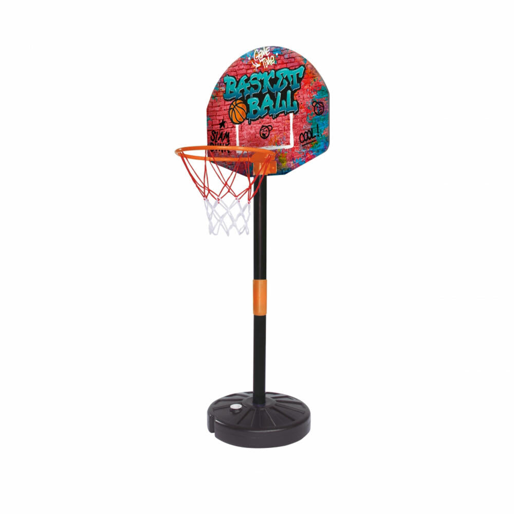 Simba Basketball Set mit Ständer, Basketballkorb, Ball, mit Korb, Spielzeug, 107407609