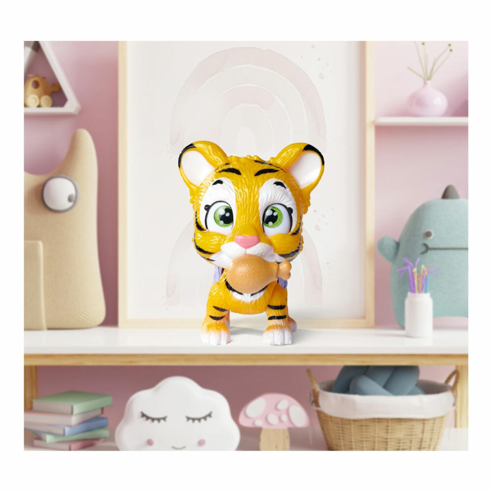 Simba Pamper Petz Tiger, Tierbaby mit Funktion, Haustier, Spielzeug, Kinder, 105953575