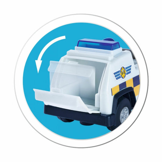 Simba Sam Junior Polizei 4x4 mit Rose Figur, Polizeiauto, Spielzeugauto, Auto, 109252508