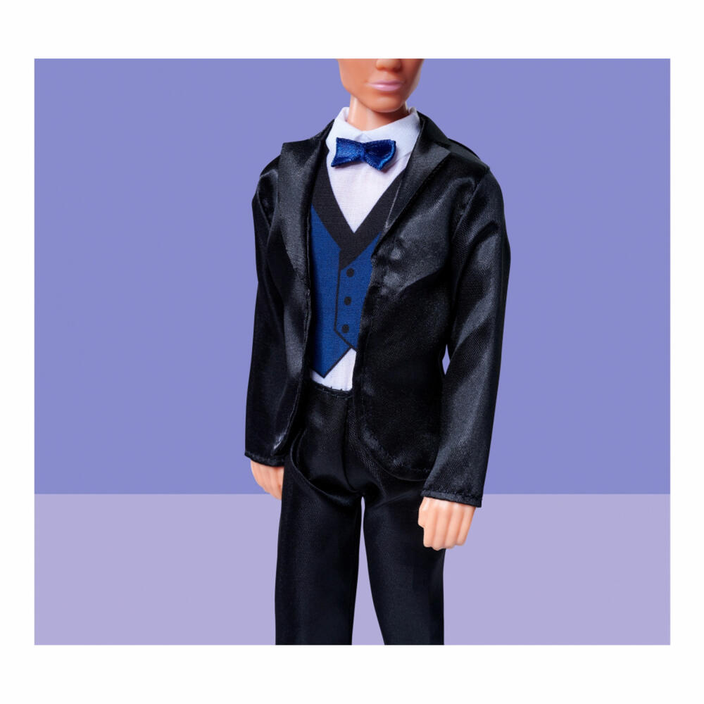 Simba Steffi LOVE Kevin Charming, Doll, Fashion Doll, Dressing Doll, Black Suit, 105733629