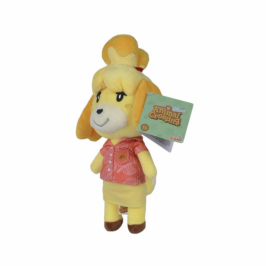 Simba Animal Crossing Melinda, Plüschfigur, Plüschtier, Kuscheltier, Stofftier, 25 cm, 109231002