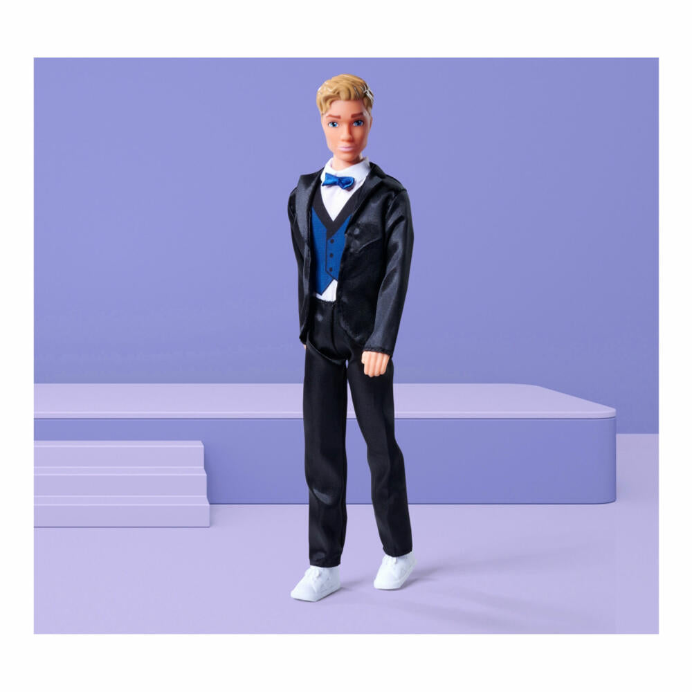 Simba Steffi LOVE Kevin Charming, Doll, Fashion Doll, Dressing Doll, Black Suit, 105733629