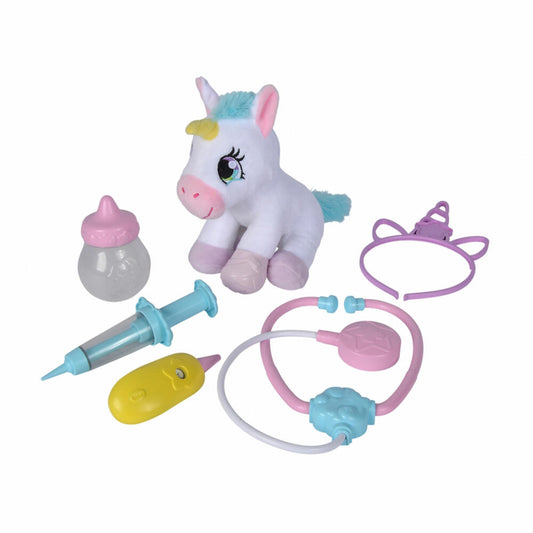 Simba Doktorkoffer mit Plüsch Einhorn, Arztkoffer, Doktor, Arzt, Koffer, Spielzeug, 105542140