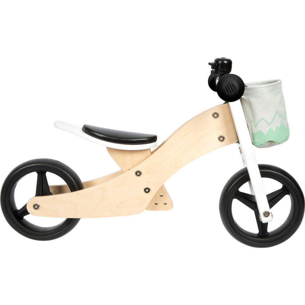 Legler Small Foot Balance Bike and Tricycle Sage Green, Adjustable, from 12 months, 12414