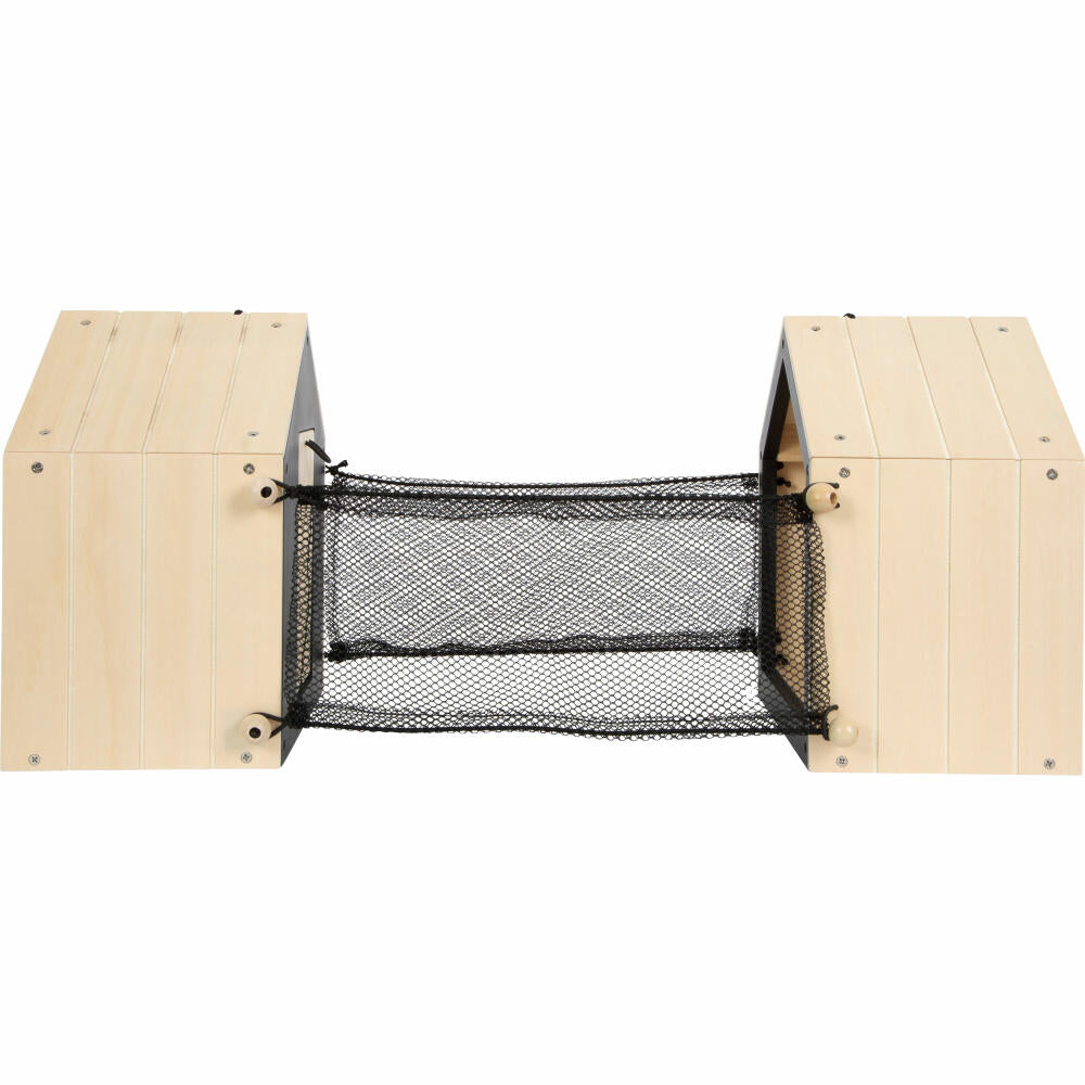 Legler Small Foot Hasenstall mit Auslauf, Spielzeug, mit Plüschhase, ab 3 Jahren, 12399
