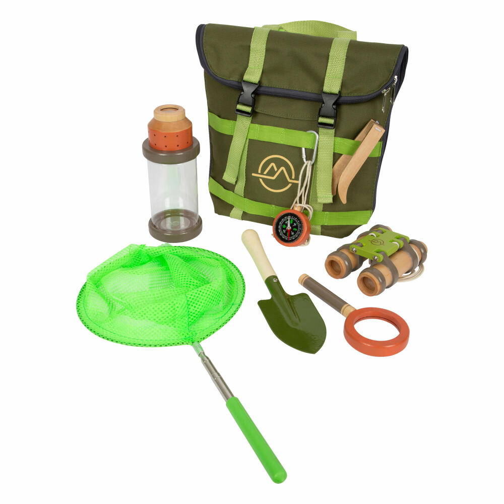 Legler Explorer Backpack Discover, Outdoor Toy, Explorer Equipment, 12336