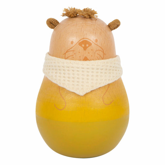 Legler Baby-Stehaufspielzeug Seaside, Otter, Stehauffigur, Babyspielzeug, Holz, 12332