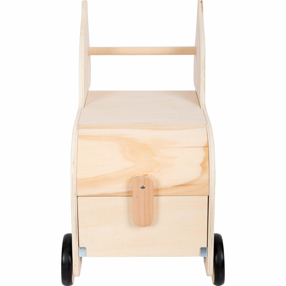 Legler Small Foot toy box with wheels Zebra Wildlife, from 12 months, 12425