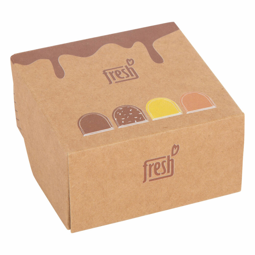 Legler Spielzeug-Schokoküsse fresh 4er-Set, Kaufladen-Spielzeug, Zubehör, Holz, 12349