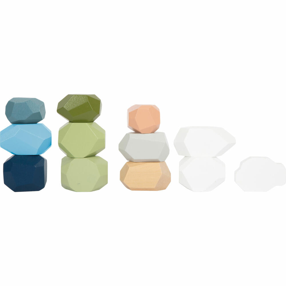 Legler Small Foot balancing stones made of wood Arctic, 15 pcs., from 12 months, 12440