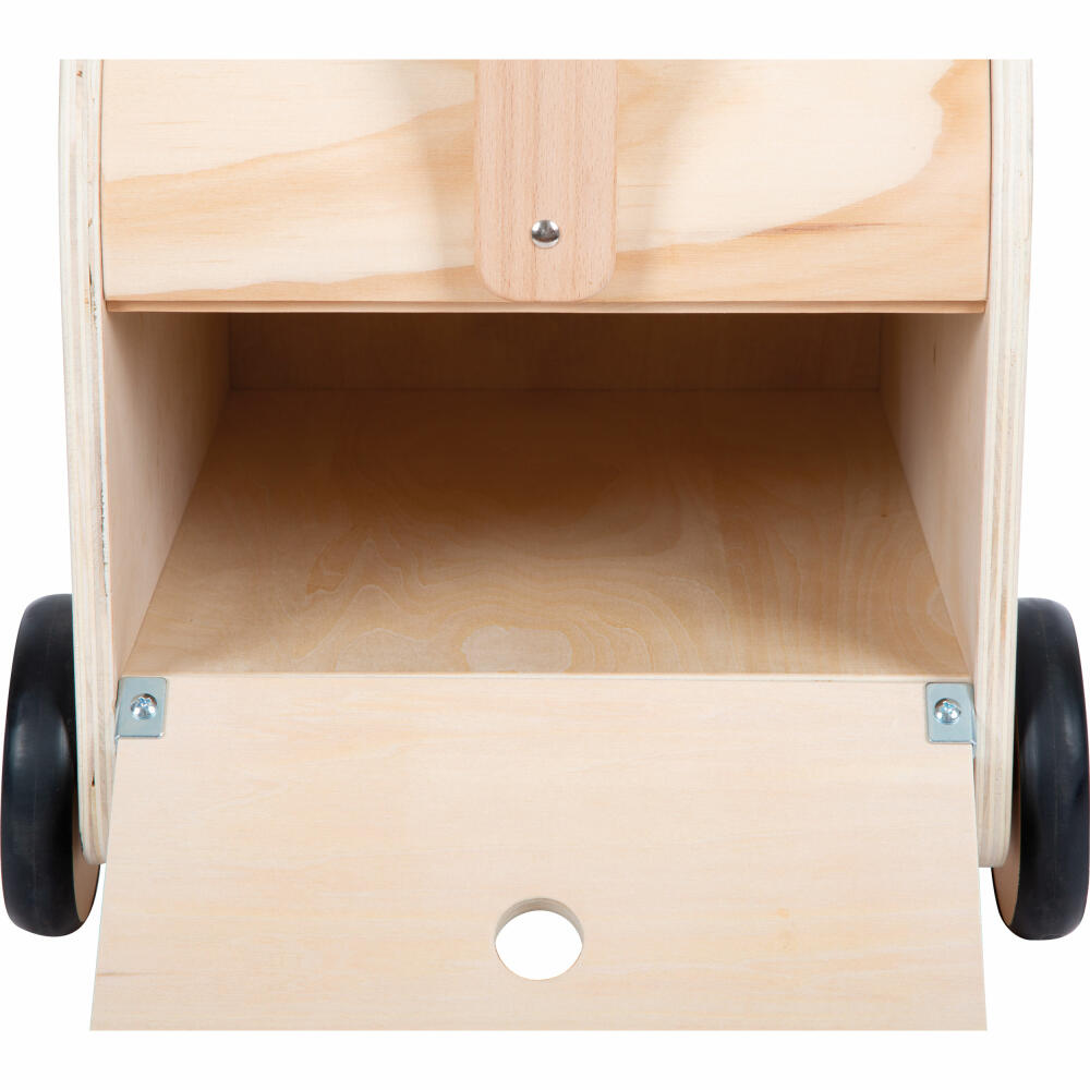 Legler Small Foot toy box with wheels Zebra Wildlife, from 12 months, 12425