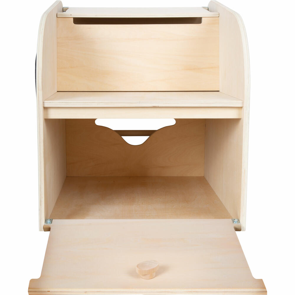 Legler Small Foot Toy Box with Seat and Wheels Elephant Wildlife, from 12 months, 12423