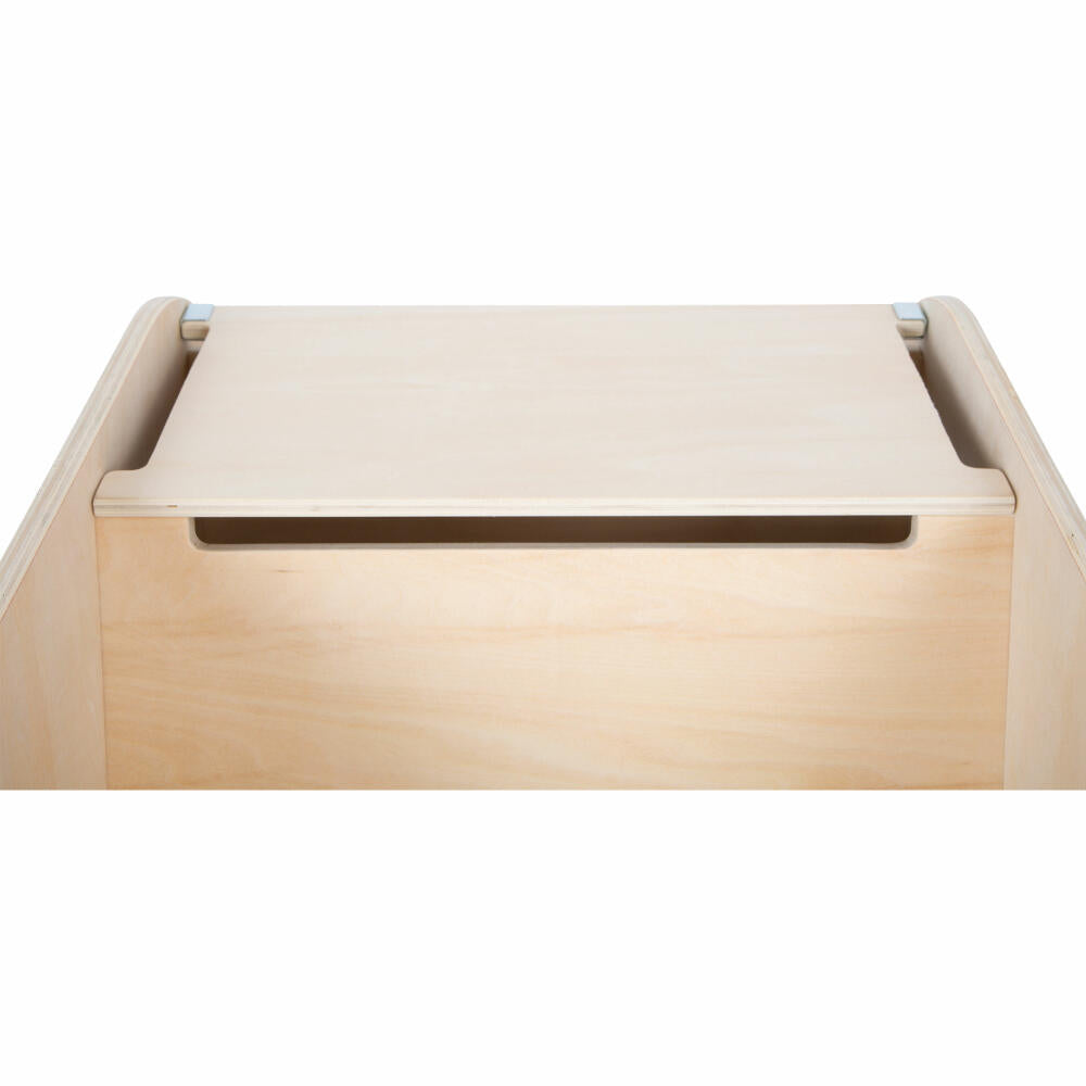 Legler Small Foot Toy Box with Seat and Wheels Elephant Wildlife, from 12 months, 12423