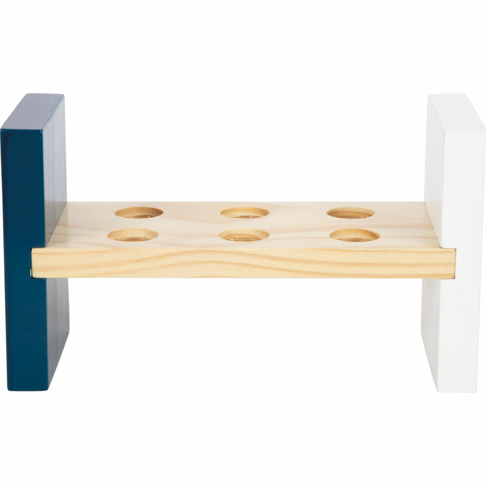 Legler Small Foot Knocking Bench Arctic, Motor Skills Bench with Hammer, from 12 months, 12452