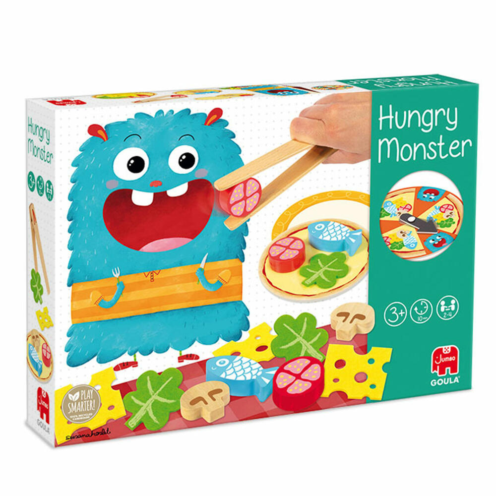 Jumbo Games GOULA Hungry Monster, Children's Game, Family Game, Children's Game, 53172