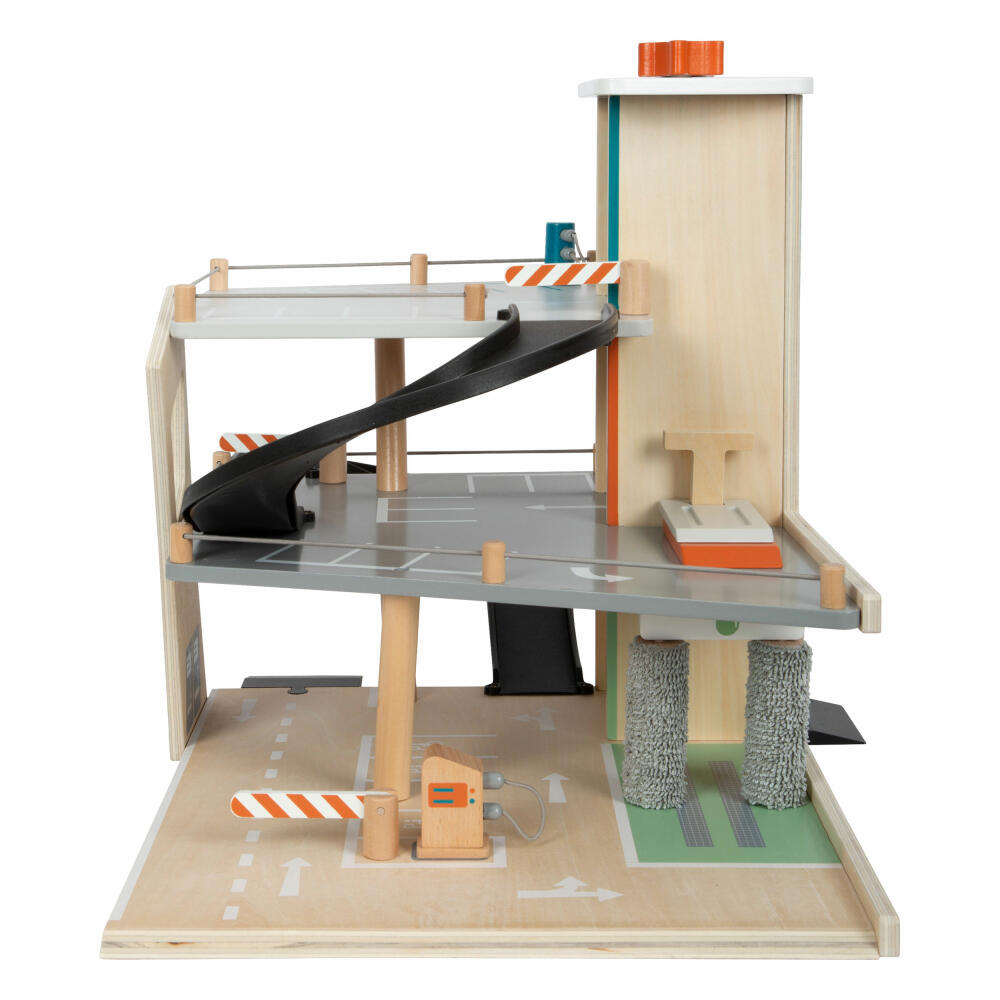 Legler Toy Car Parking Garage Rallye, Parking Garage for Toy Cars, from 3 Years, 12357