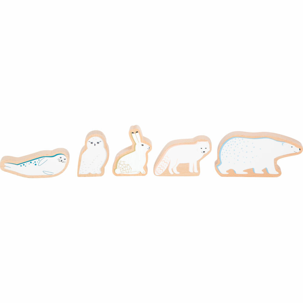 Legler Small Foot wooden building blocks Arctic, building blocks, 50 pcs., from 12 months, 12443