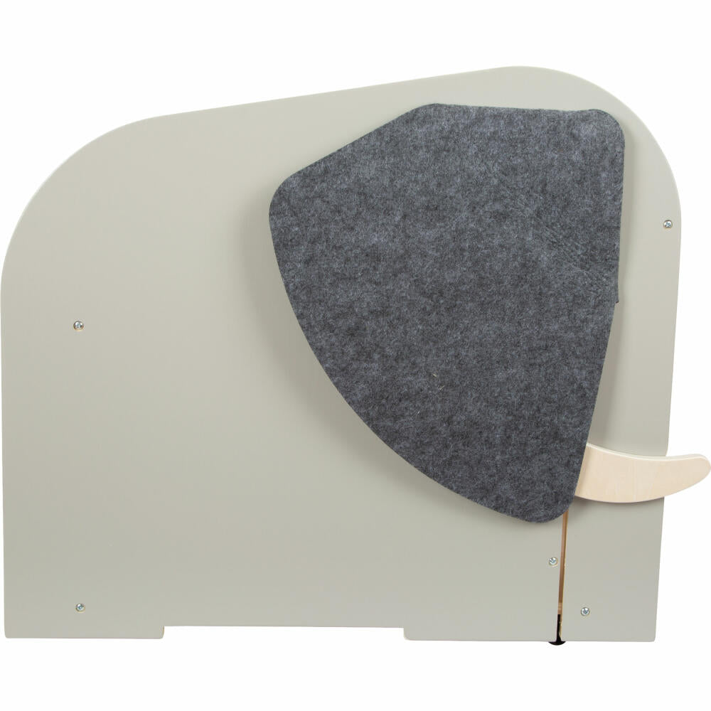 Legler Small Foot Toy Box with Seat and Wheels Elephant Wildlife, from 12 months, 12423
