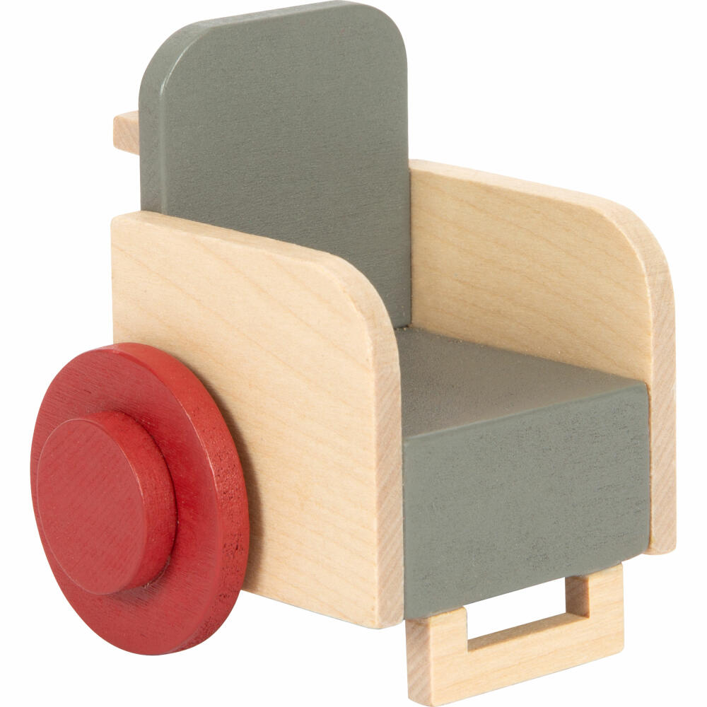 Legler Small Foot Biegepuppen-Familie mit Rollstuhl, 7-tlg., ab 3 Jahren, 12396