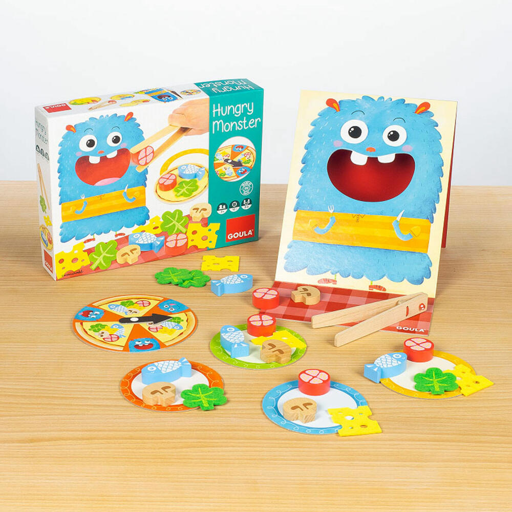 Jumbo Games GOULA Hungry Monster, Children's Game, Family Game, Children's Game, 53172