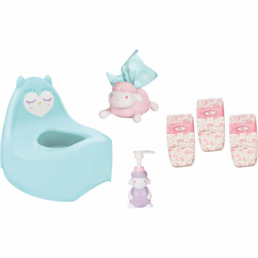 Zapf Creation Baby Annabell Potty Set, Doll Accessories, Doll Accessories, Diapers, 706602